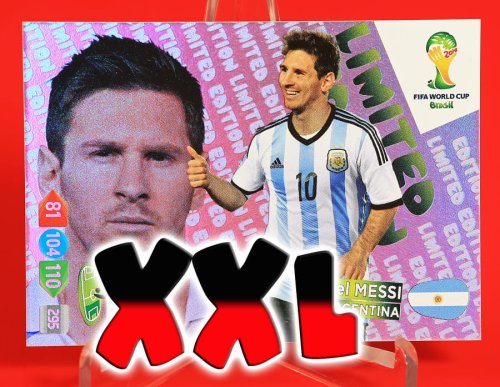 lionel messi limited edition 2014