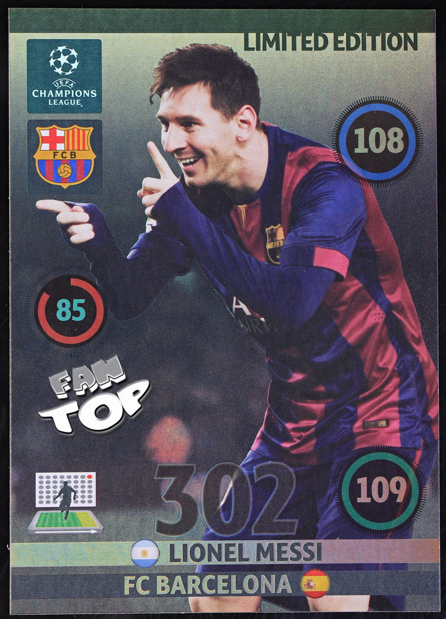 lionel messi limited edition 2014